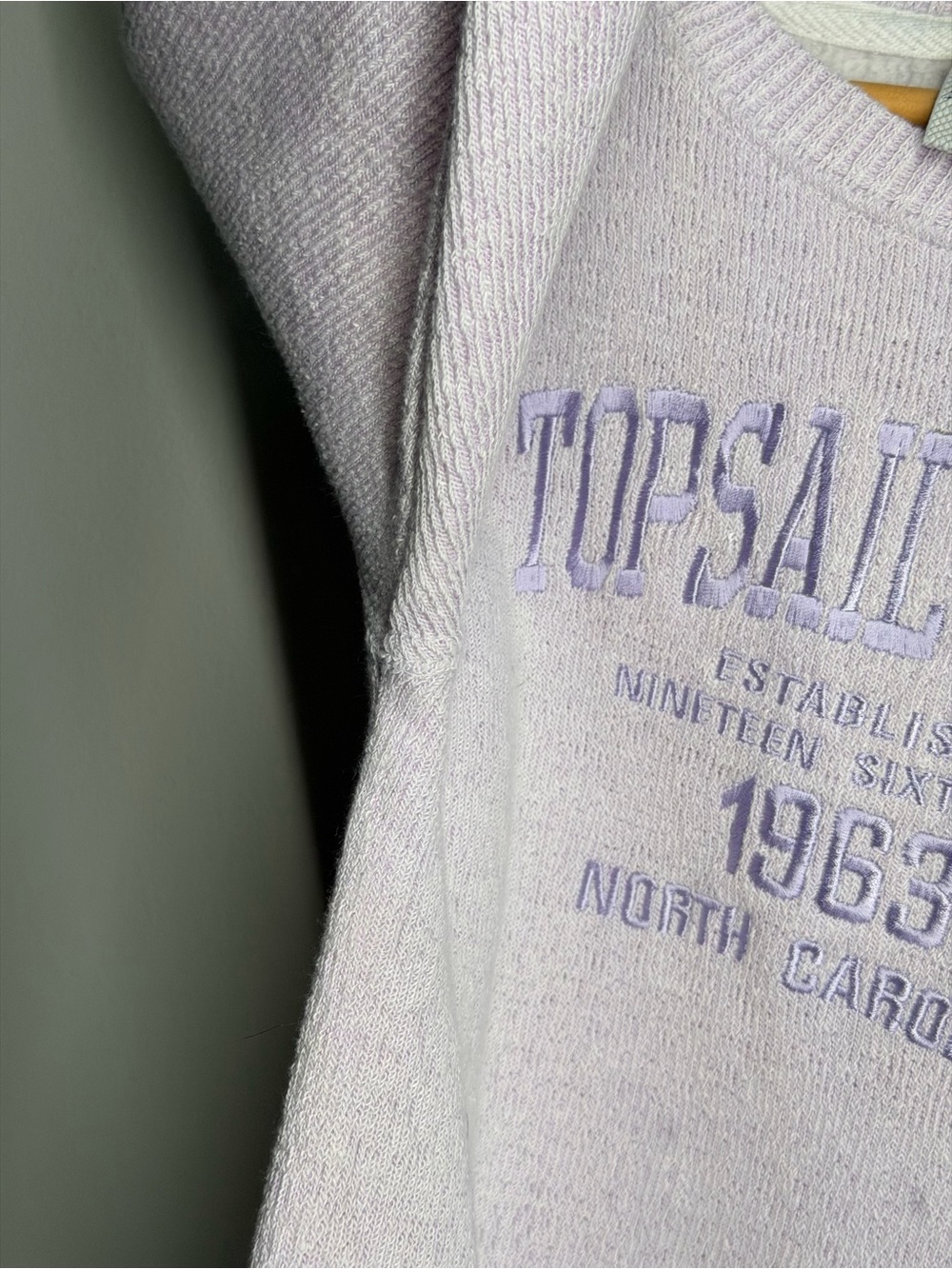 Topsail Island North Carolina Embroidered Sweatshirt Youth Beach Cozy Crewneck - Picture 6 of 7